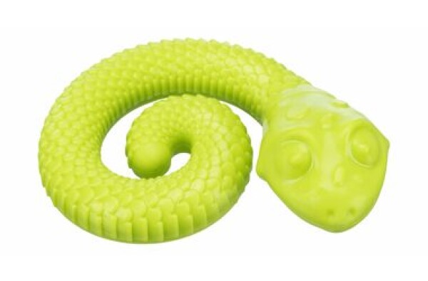 TRIXIE 34950 Snack Snake 18 cm zelená / had na pamlsky / TPR (4011905349503)