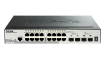 D-Link DGS-1510-52XMP / Switch / 48x Gigabit PoE+ / 4x SFP+ 10G / L3 Managed / stohovatelný / 370W PoE (DGS-1510-52XMP/E)