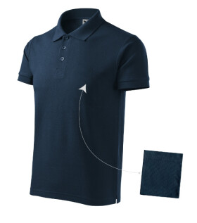 Cotton polokošile pánská námořní modrá XL