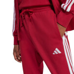 Pánské kalhoty adidas Essential 3-Stripes French Terry bordó KR2702 s