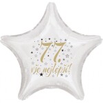 77. narozeniny balónek hvězda Balonky.cz 77. narozeniny balónek hvězda Balonky.cz