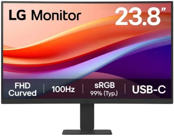 23.8" LG 24U421A-B černá / VA / 16:9 / 1920x1080 / 5ms / 100Hz / 250cd/m2 / 3000:1 / HDMI (24U421A-B.AEUQ)