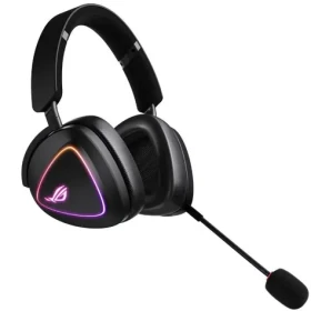 ASUS ROG Delta II černá / bezdrátová sluchátka / mikrofon / Bluetooth / až 110 hodin (90YH03W0-BHUA00)