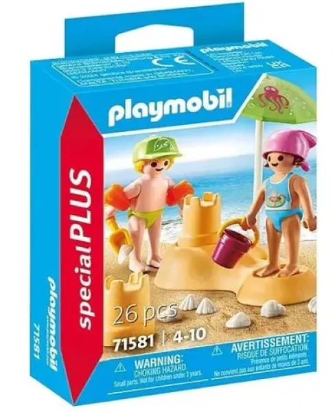 Playmobil® Special Plus 71581 Děti s hradem z písku
