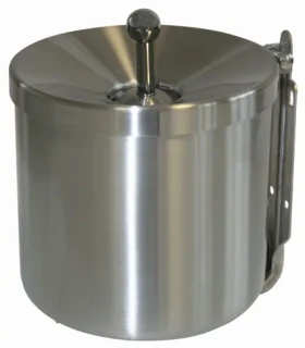TKG Rondo SMOKE W 350117 / Nástěnný popelník / nerez ocel / 2,4 l