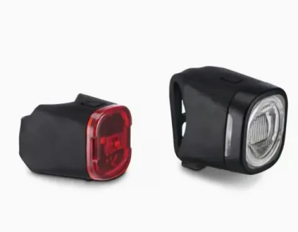 Hama 185837 cyklo set přední a zadní LED světlo / Nabíjecí / StVZO certifikace (185837)
