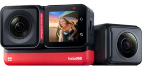 Insta360 ONE RS Twin Edition / Modulární akční kamera / 5.7K@30FPS / microSD / Wi-Fi / BT / 1445 mAh (CINRSGP/A)