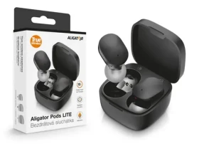 Aligator Bluetooth sluchátka Pods LITE / černá (TWS05)