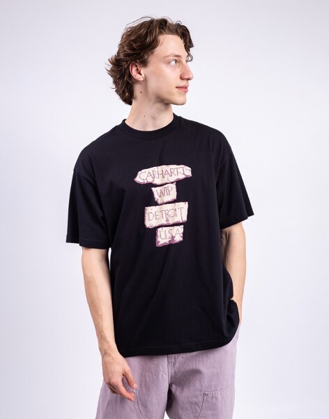 Tričko Carhartt WIP S/S Masterpiece T-Shirt Black