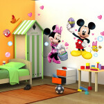 Samolepka Minnie a Mickey Mouse