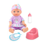 Mamido Panenka miminko s nočníkem a příslušenstvím Baby Sweet Love MT1593