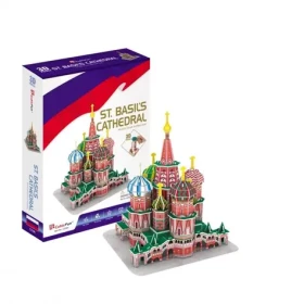 CUBIC FUN 3D puzzle Katedrála Vasila Blaženého 46 dílků
