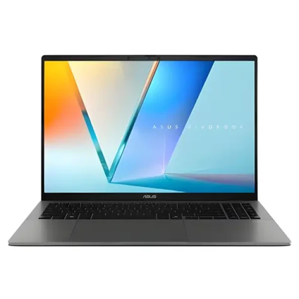 ASUS Vivobook S16 šedá / Notebook / 16" WUXGA OLED / Intel Core Ultra 9 386H / 32GB / 1TB SSD / W11P (S3607AA-OLED014X)