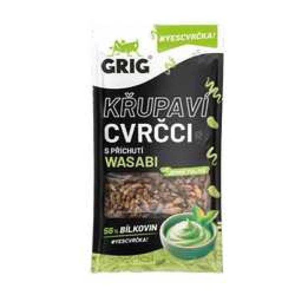 Grig Křupaví cvrčci wasabi 13 g