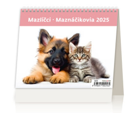 Mazlíčci 2025 stolní kalendář