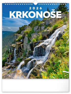 Kalendář 2026 nástěnný: Krkonoše, 30 x 34 cm
