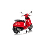 Mamido Dětský elektrický skútr Vespa ROMA červený