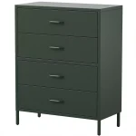 Komoda Kovová Carla Modern Bottle Green