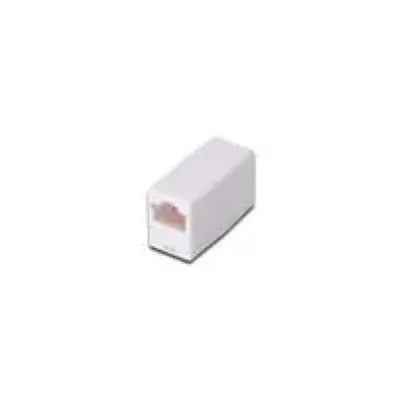 Digitus spojka RJ-45 nestíněná bílá , zlacené kontakty AT-A 8/8