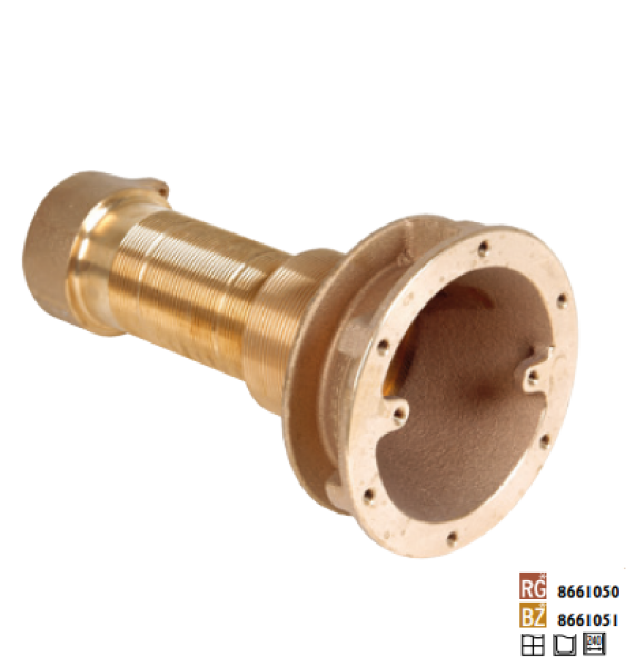 Hugo Lahme sání hydromasáže, hloubka 240 mm, napojení 2“ int.