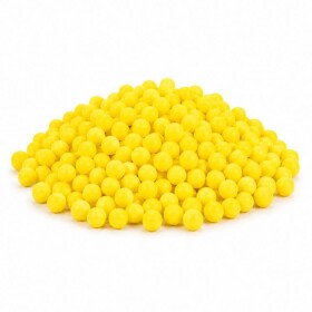 Cukrové perly SweetArt žluté 5 mm (40 g)
