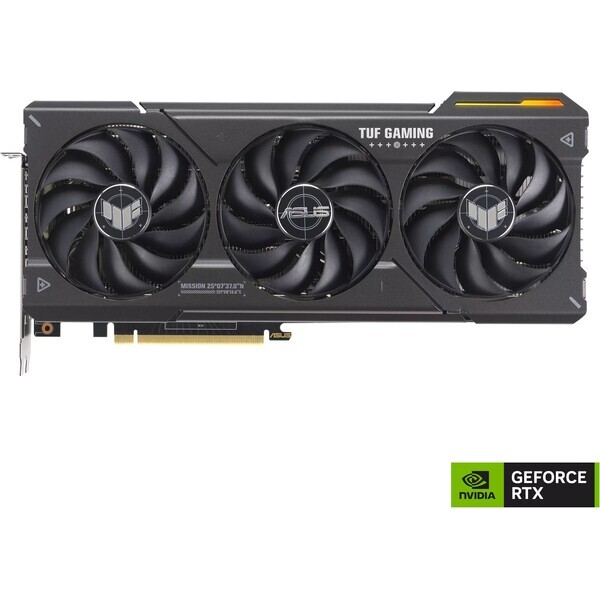 ASUS TUF GAMING GeForce RTX 4070 SUPER OC 12GB / 1980 - 2595 MHz / 12GB GDDR6x / 192-bit / 1x HDMI + 3x DP / (16) (90YV0K80-M0NA00)