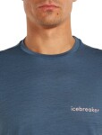 Pánské merino triko s krátkým rukávem ICEBREAKER Mens 150 Tech Lite SS Tee IB Wordmark, Dawn velikost: L