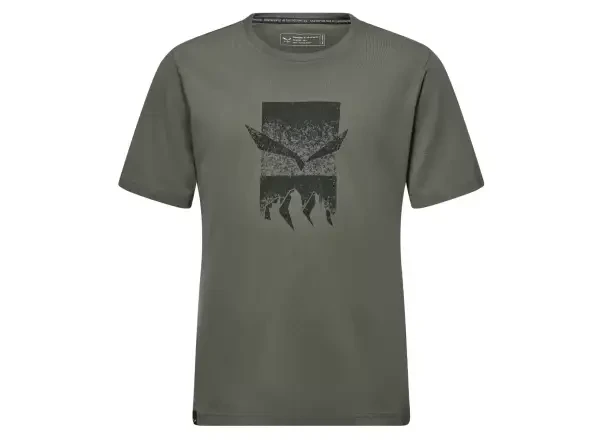 Vsalewa Eagle 3Cime T-shirt M Man - Salewa Eagle 3 Cime pánské triko krátký rukáv Faded Green vel. 50/L