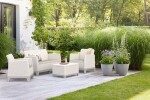 KETER SCANDI FORMA 3 SEATERS SET - Pebble grey/Soft biege