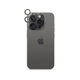 Epico Aluminium Lens Protector ochranné sklo fotoaparátu pro Apple iPhone 16 Pro Pro Max černá (91012151300004)