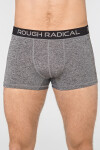 Drsné boxerky Radical Bomber Grey Melange