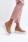 Dámské béžové espadrilky Malla Wedge