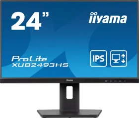 24" IIYAMA ProLite XUB2493HS-B6 černá / IPS / 1920x1080 / 16:9 / 0.5ms / 1300:1 / 250cd / repro / HDMI / DP (XUB2493HS-B6)