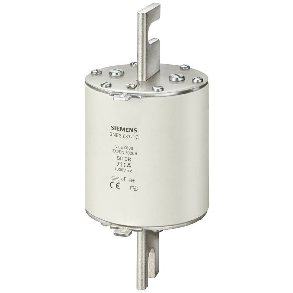 Siemens 3NE36370C sada pojistek Velikost pojistky = 3 710 A 1000 V 3 ks