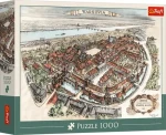 TREFL Puzzle Projekt rekonstrukce Starého Města, 1951 Varšava