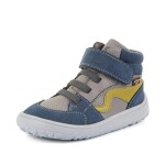 Dětské celoroční kotníkové barefoot boty TEX GO GREY/BLUE Froddo G3110265 - 33