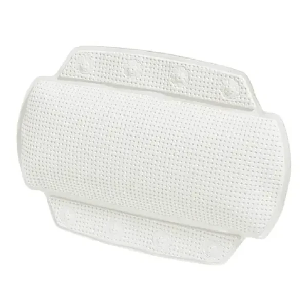 Spirella ALASKA polštář do vany bílá / PVC / 32 x 23 cm (7610583705235)