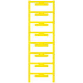 Terminal markers, MultiCard, 40 x 7 mm, Polyamide 66, Colour: Yellow ELS 7/40 MC GE 1045650000 žlutá Weidmüller 40 ks