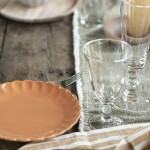 Ib Laursen Sklenička na bílé víno Leaves 150 ml, čirá barva, sklo