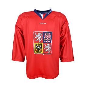 Dres české hokejové reprezentace David Pastrňák 2024/2025 CCM Fandres replica - červený Velikost: XXL