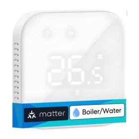 Meross MTS215BMA / Termostat / Wi-Fi / kotle, podlahové vytápění / Google Home, Alexa, HomeKit (MTS215BMA-EU)
