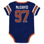 Outerstuff Dětské body Connor McDavid #97 Edmonton Oilers NHL Hockey Pro Creeper – Name & Number Velikost: 18 měsíců