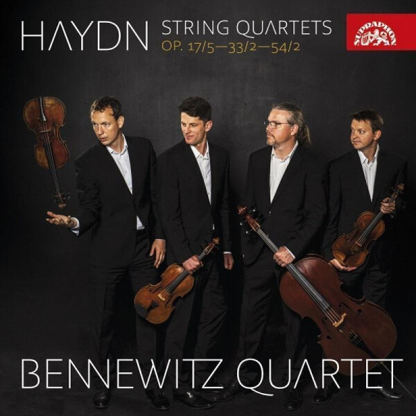Haydn: Smyčcové kvartety Op. 17/5, 33/2, 54/2 - CD - Quartet Bennewitz