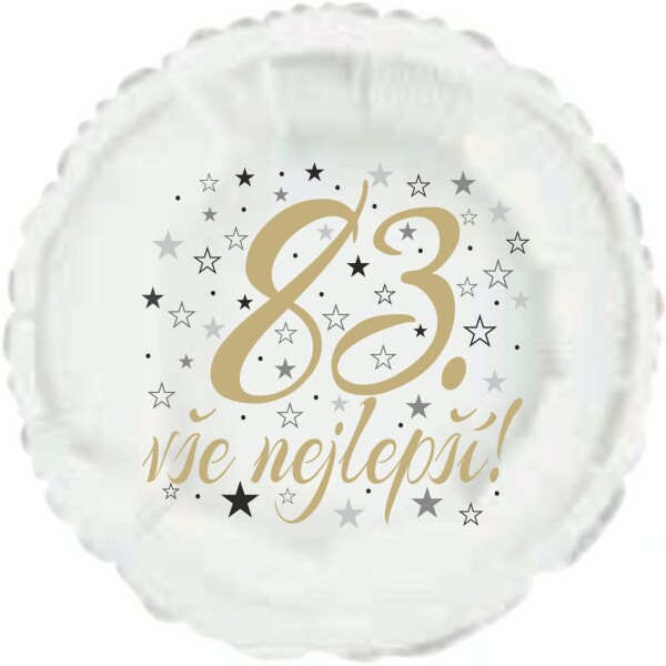 83. narozeniny balónek kruh Balonky.cz 83. narozeniny balónek kruh Balonky.cz