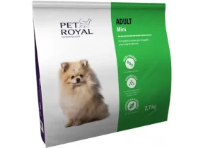 Pet Royal Adult Mini 2.7kg / Kompletní krmivo pro dospělé psy malých plemen (8592641025419)