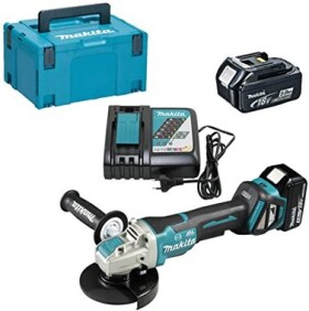 Makita DGA519RTJ / Aku úhlová bruska / 18V / Průměr 125 mm / 8500 ot-min / 2x Aku 5.0 Ah (DGA519RTJ)