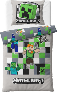Dětské povlečení Minecraft Objev svůj Svět