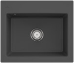 Keramický dřez Villeroy & Boch Subway 60 S, 330901i4, Graphit 330901i4