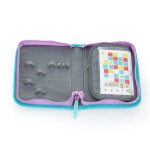 Bagmaster školní penál CASE LUMI 21 C Gray/Blue/Pink