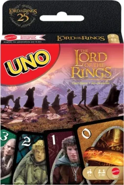 MATTEL Karetní hra UNO Pán prstenů